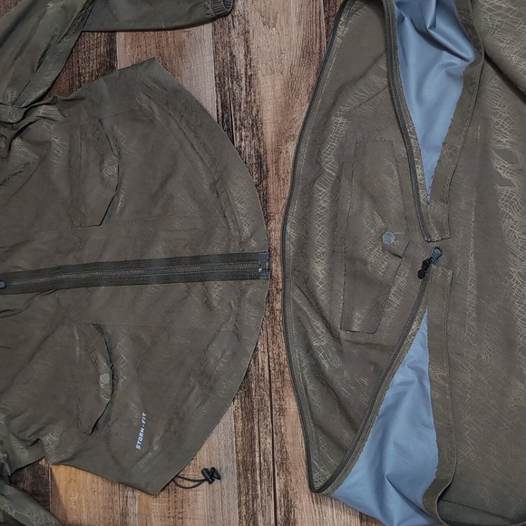 Nike Stormfit 5 Waterproof Jacket Size Large Topo Design Magnetic Pockets Sz L - Picture 12 of 17